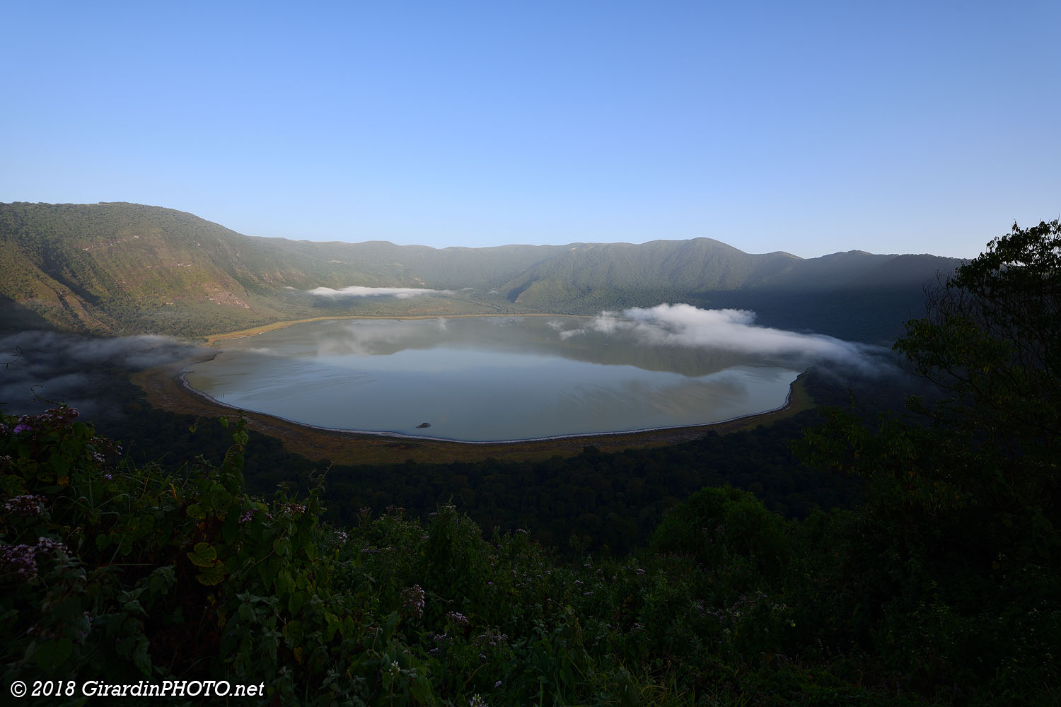 Empakaai Crater au petit matin