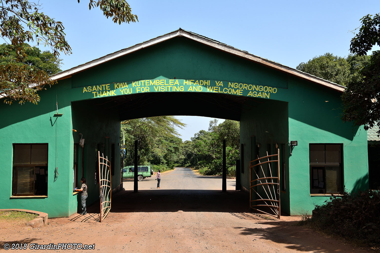 Check out au Ngorongoro Conservation Area