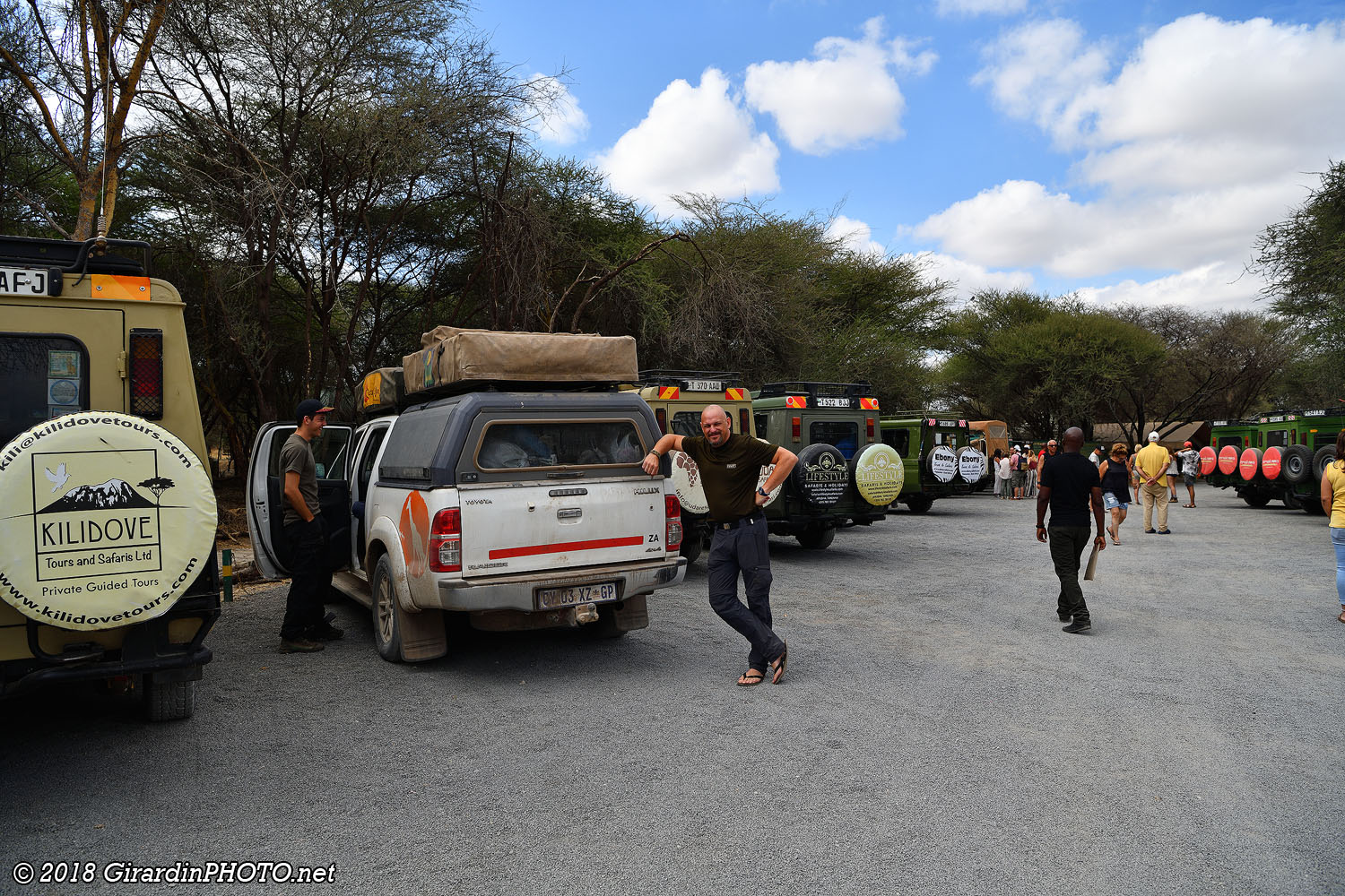 Parking du Tarangire National Park