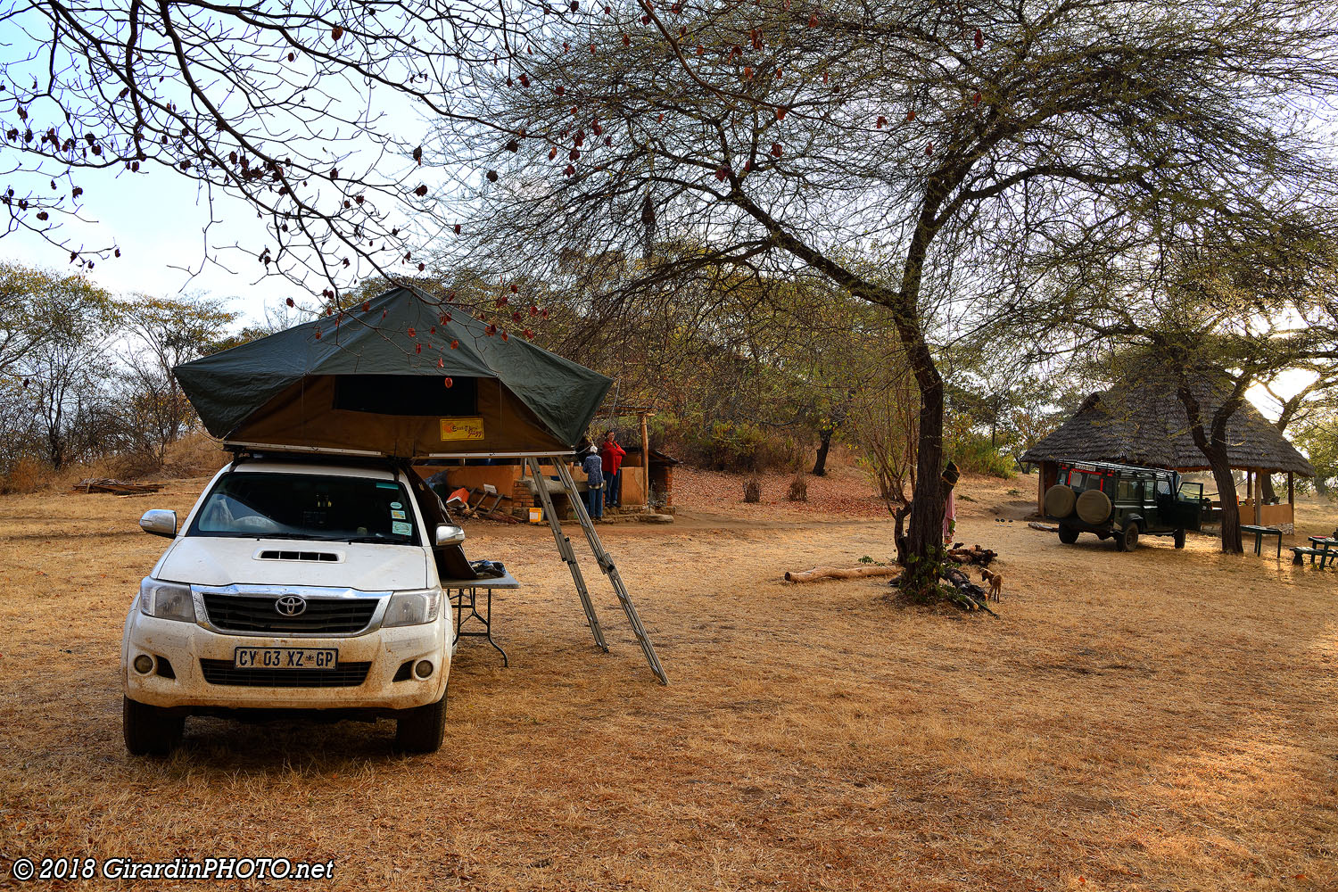 Amarula Campsite au réveil