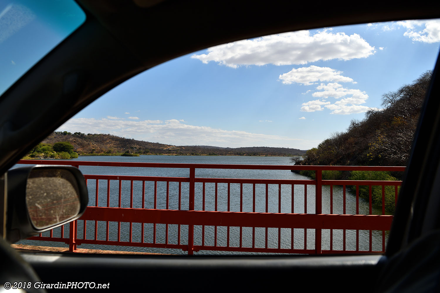 Traversée du barrage