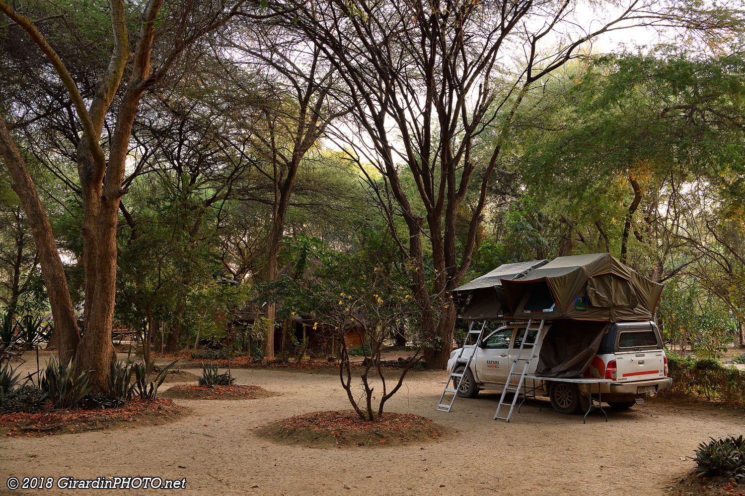 Chogela Campsite au petit matin