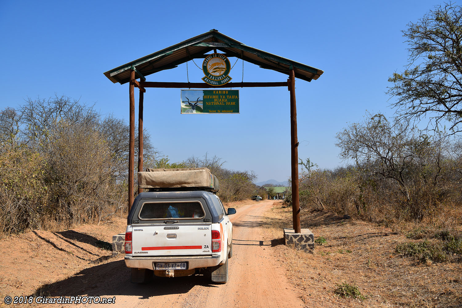 Arrivée au Ruaha National Park