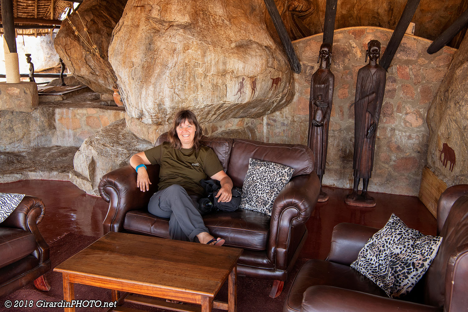 Salon du Ruaha River Lodge