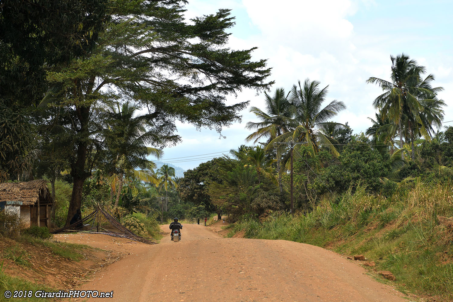 Piste entre Morogoro et le nord du Selous