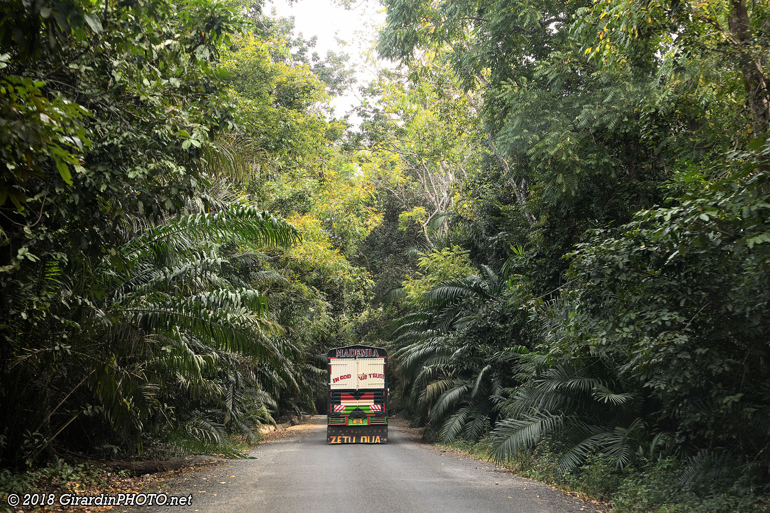 Piste entre Morogoro et le nord du Selous