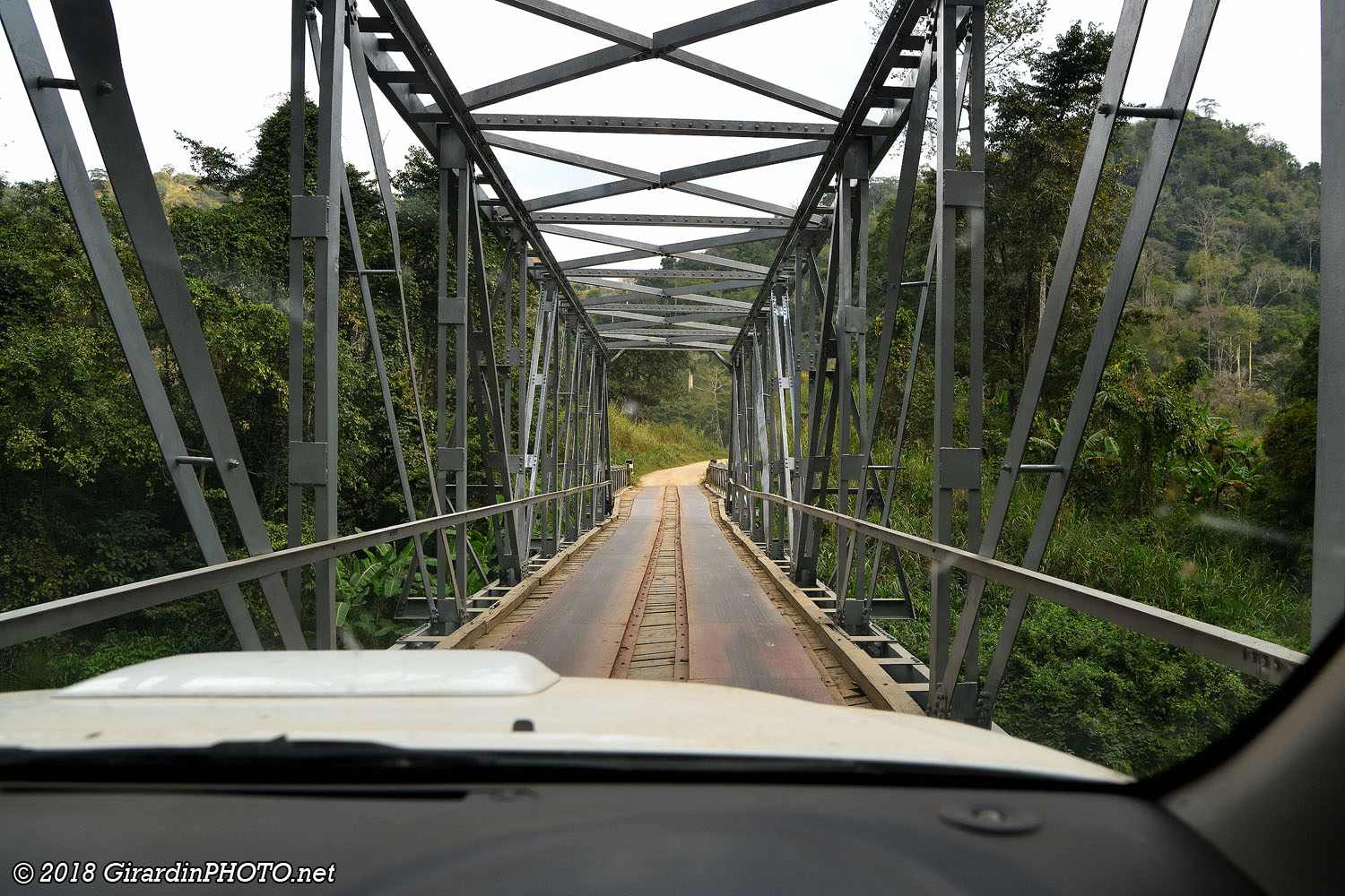 Traversée du pont