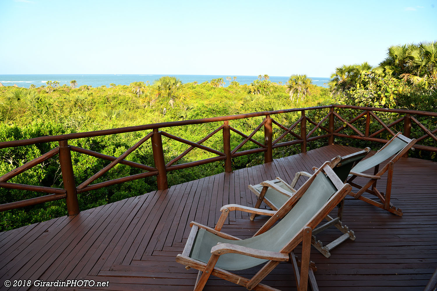 Terrasse vue mer
