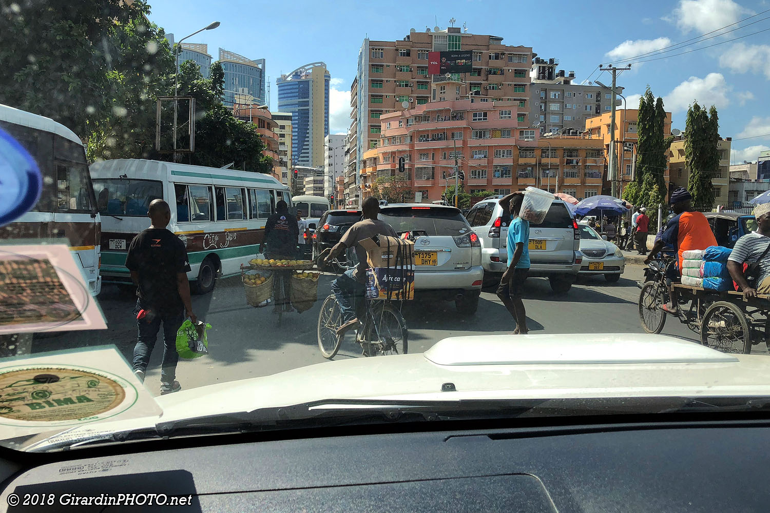 Circulation en ville de Dar es Salaam