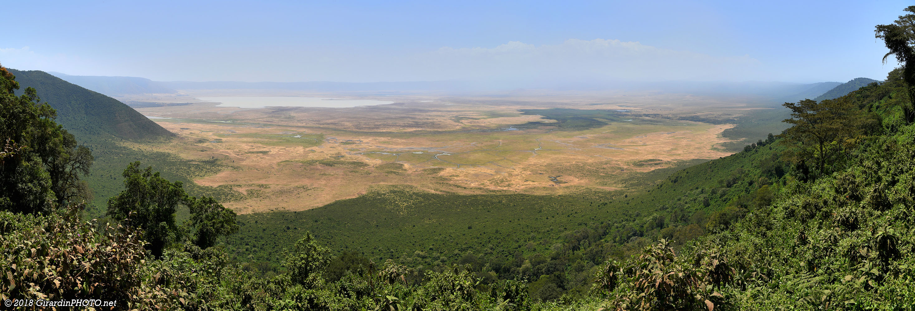 Panorama depuis Ngorongoro Crater View