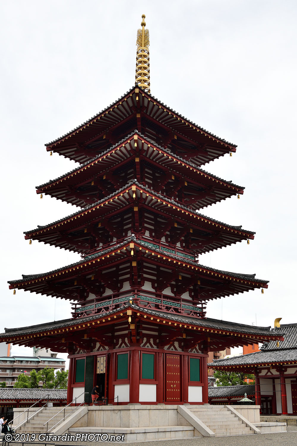 Pagode à cinq niveaux