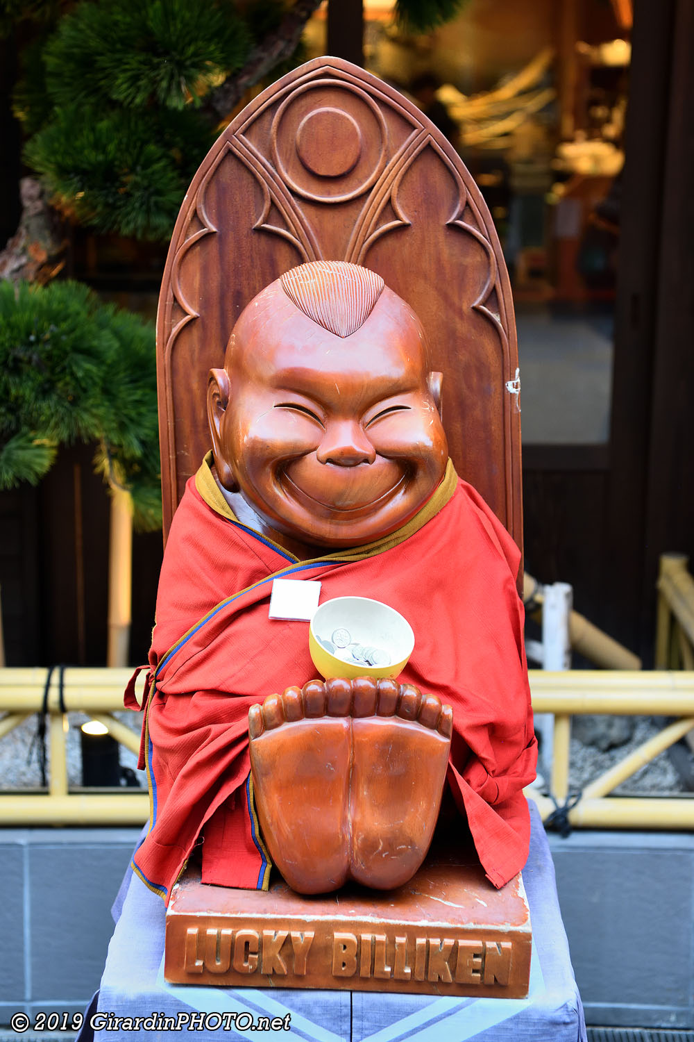 Billiken : statue porte-bonheur