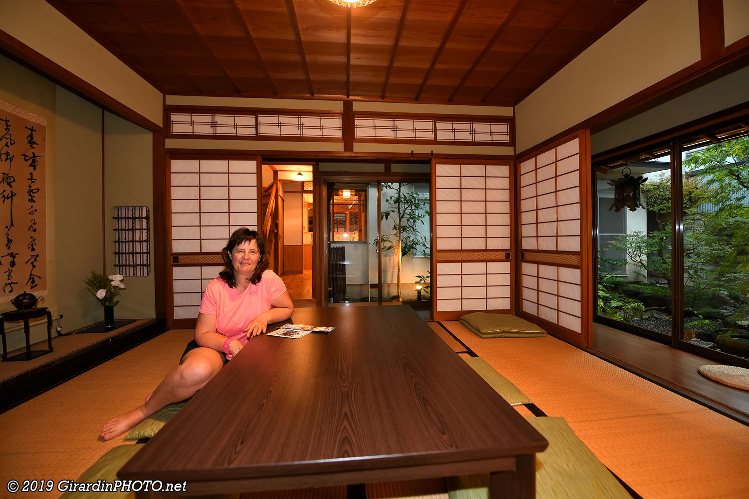 Salon de style japonais du Guesthouse Mizuya