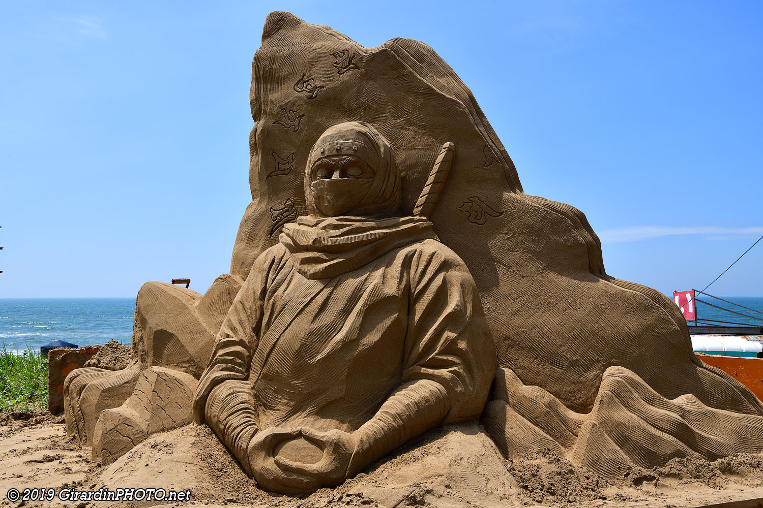Sculptures de sable