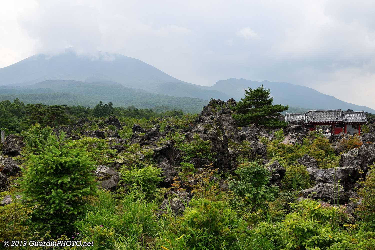 Arrivée à l'Onioshidashi Park