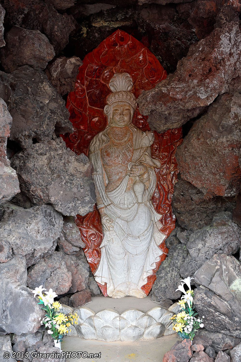 Statue Hono’o (flamme) Kannon