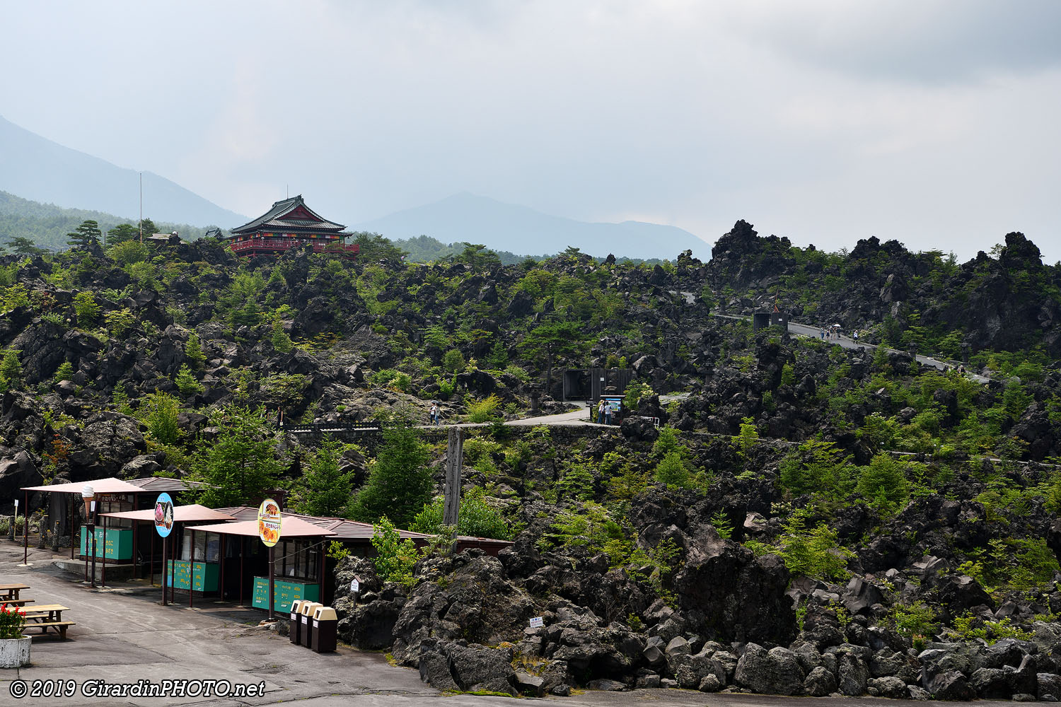 Vue depuis le restaurant de l'observatoire