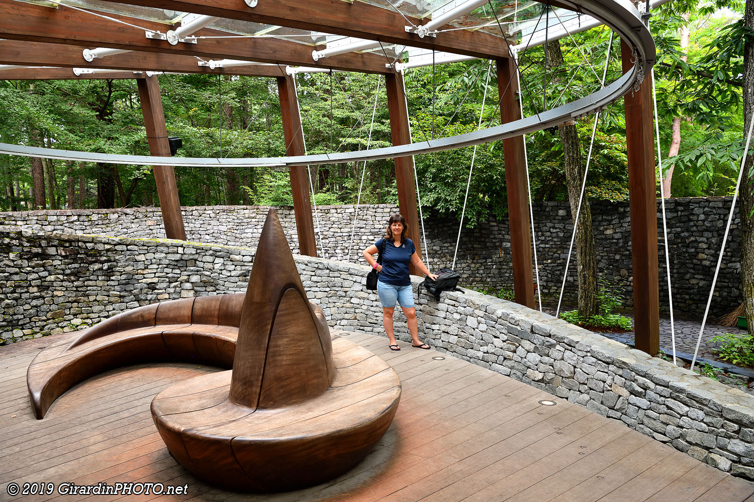 Entrée de l'Uchimura Kanzo Memorial Stone Church