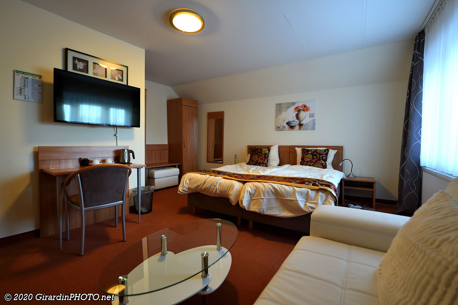 Notre chambre à l’hôtel Lane