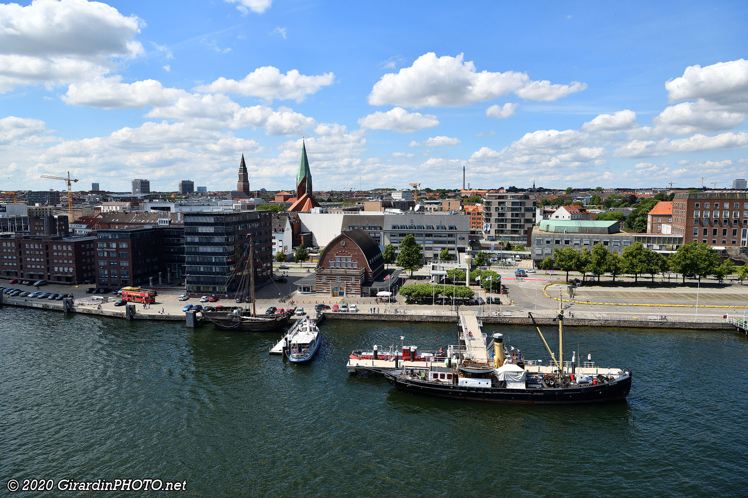 Départ du port de Kiel