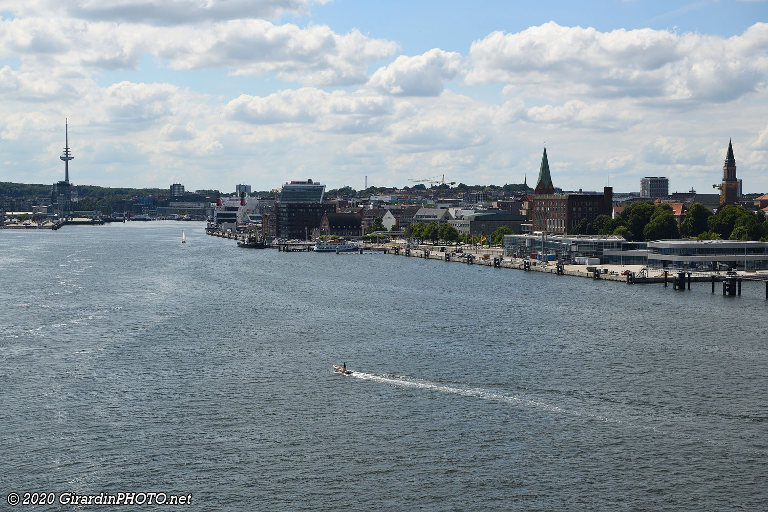 Départ du port de Kiel