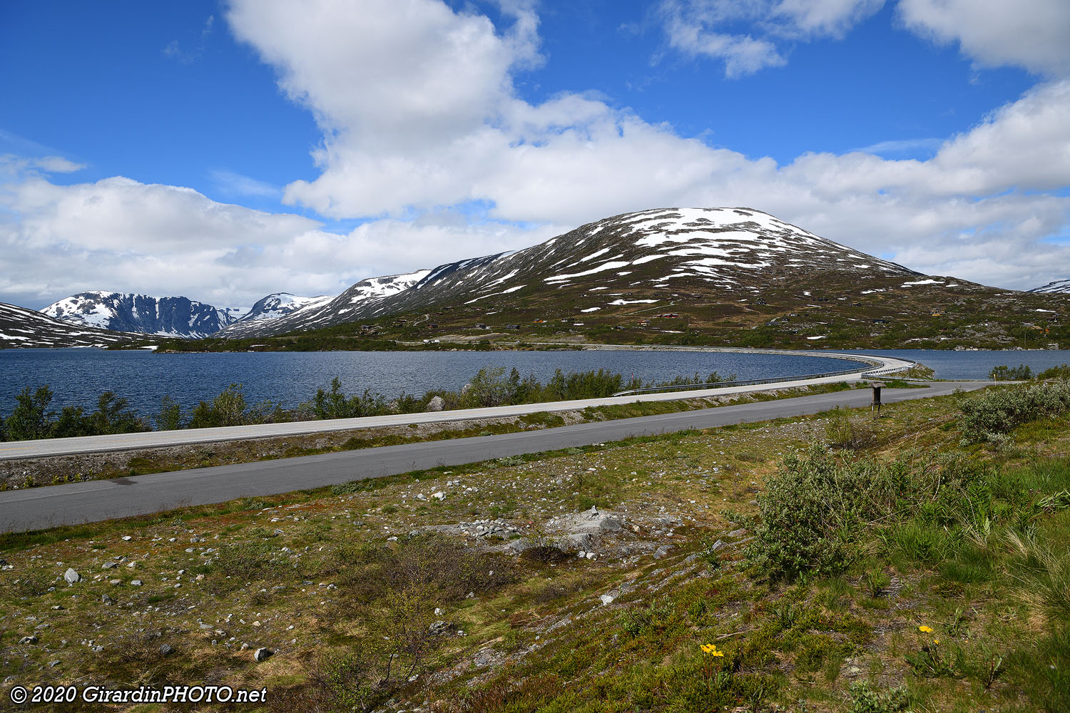 L'aire de repos : Rasteplass ved Breidalsvatnet