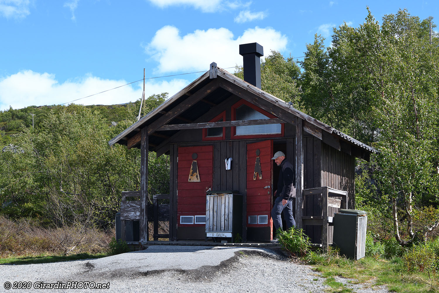 L'aire de repos : Rasteplass ved Breidalsvatnet