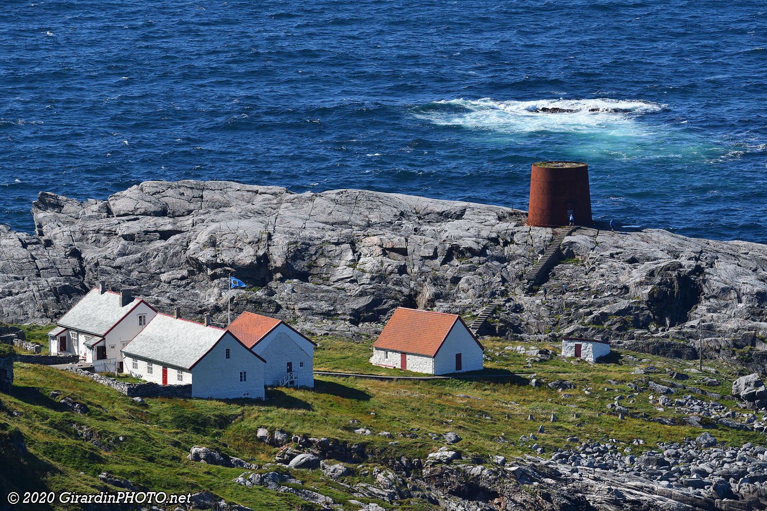 Ancien phare de Runde à l'extrême nord de l'île