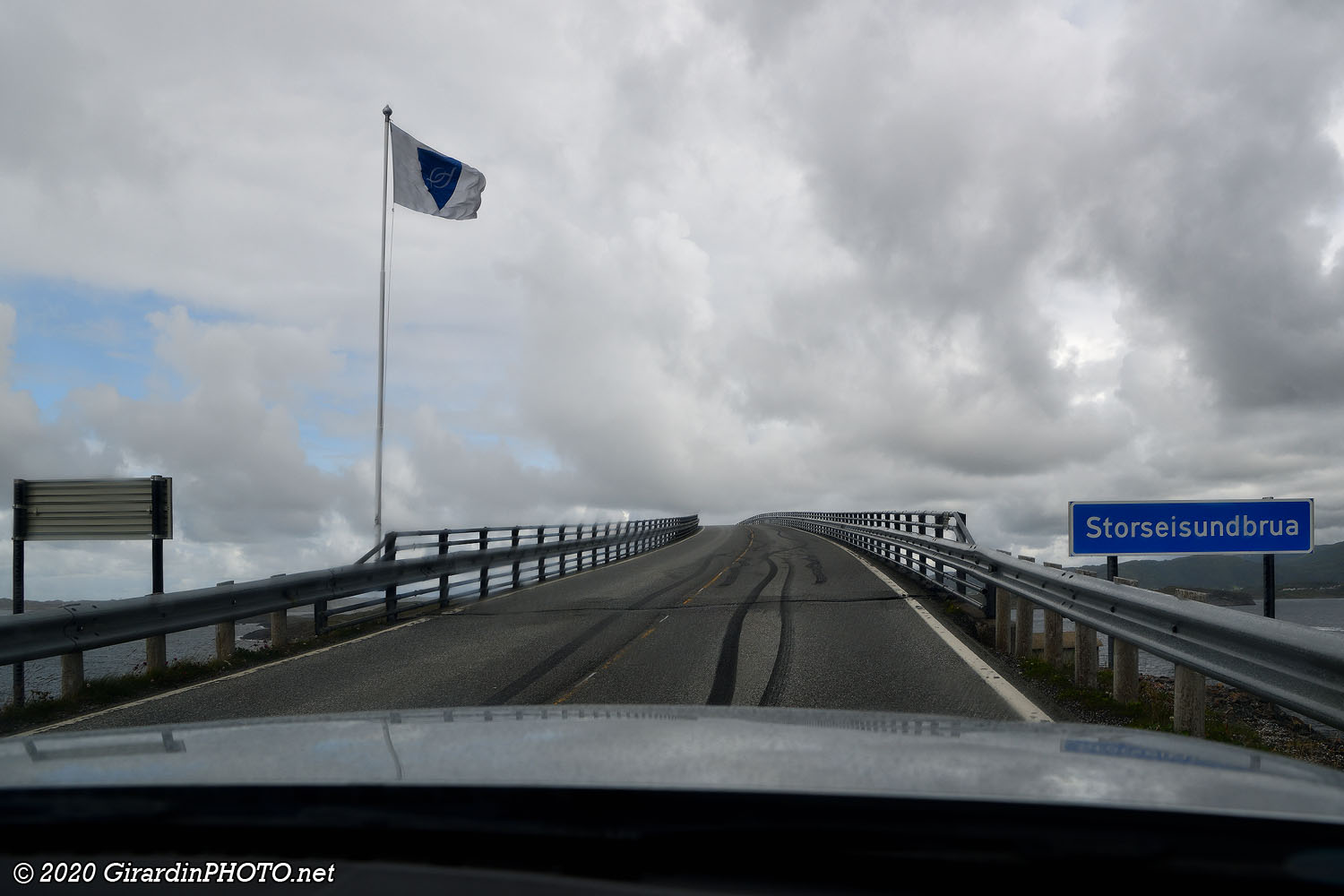 Traversée du pont Storseisundbrua