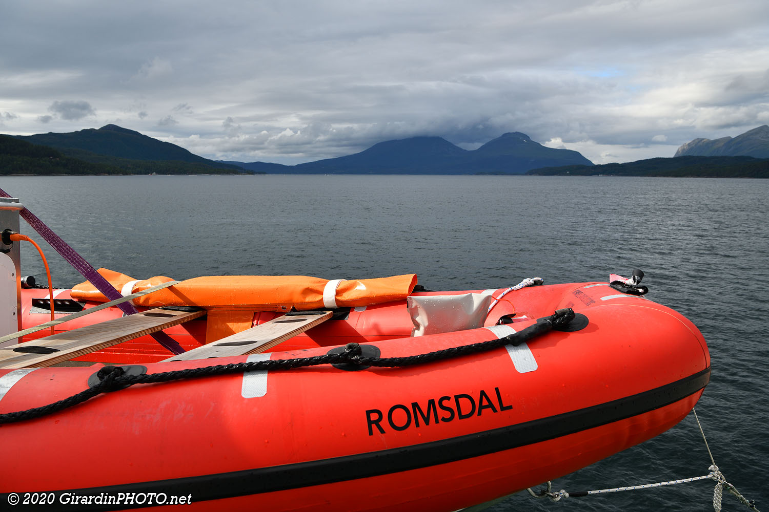 Traversée du Halsafjord