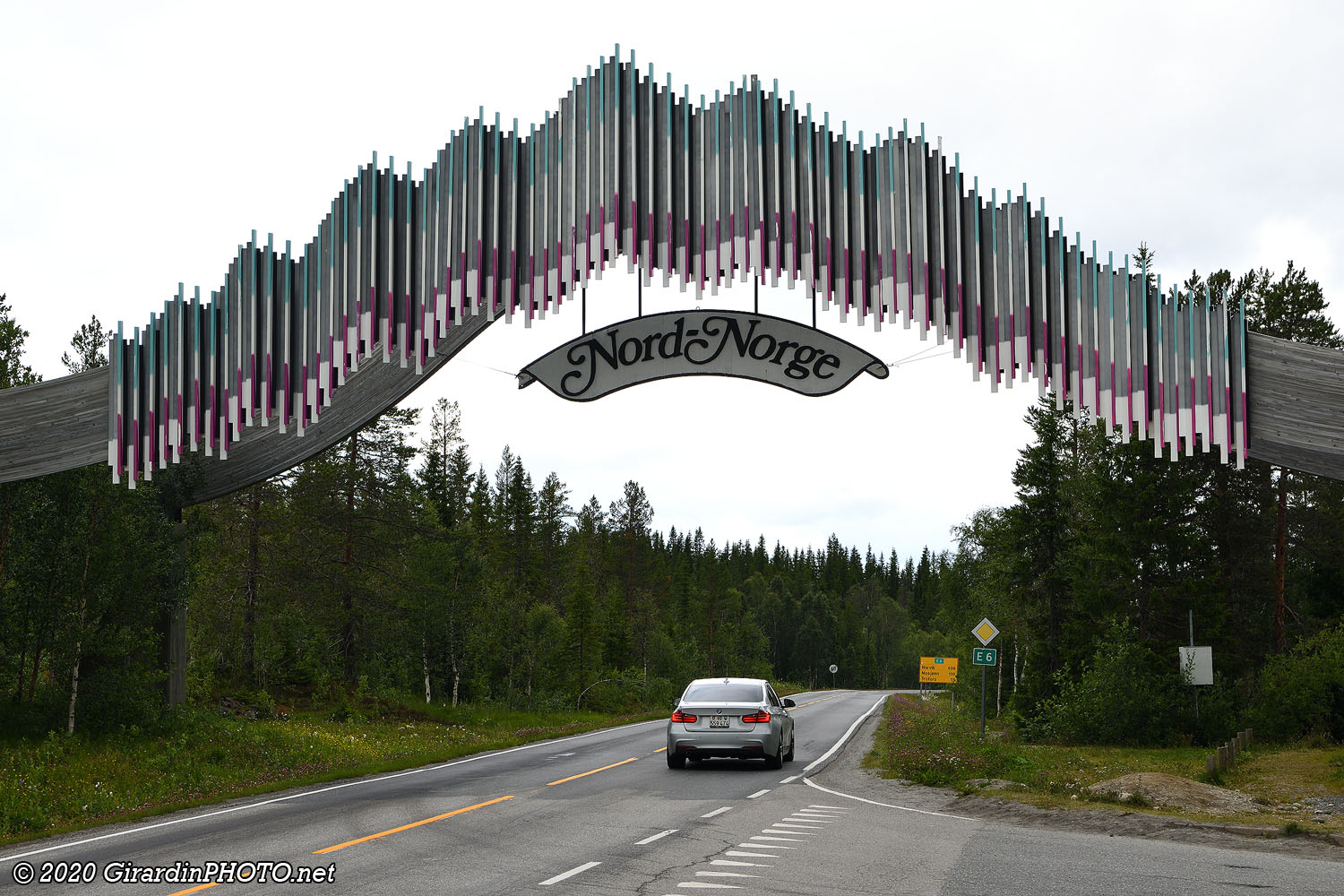 Nous arrivons dans la région Nord-Norge