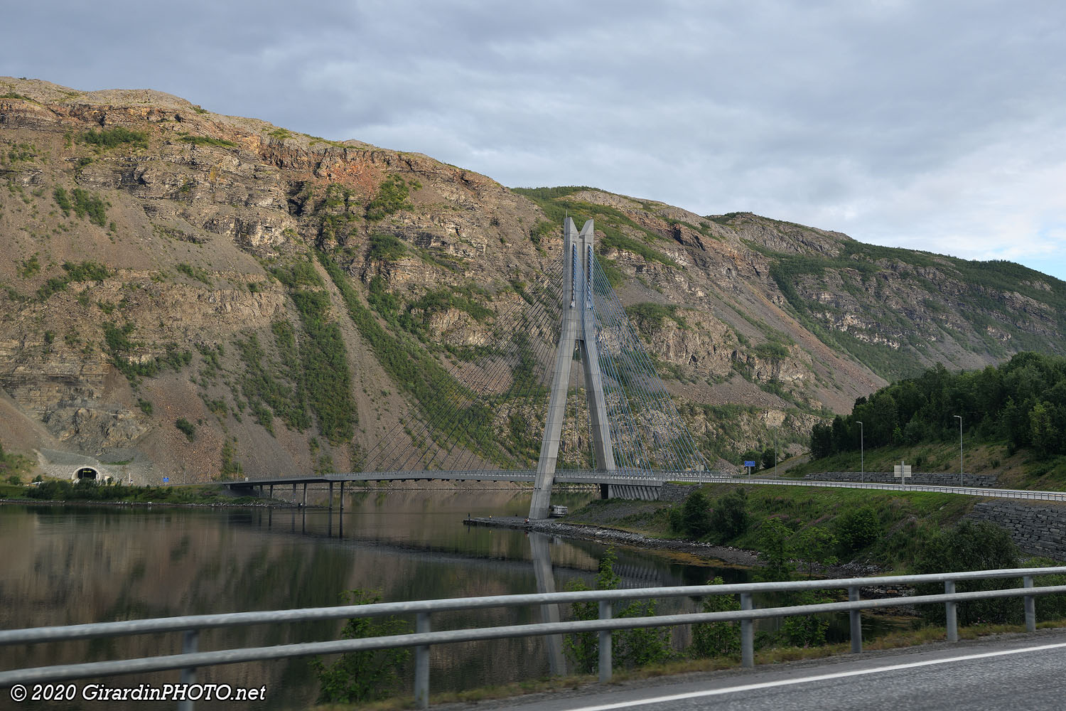 Dernier pont avant Alta : Kåfjordbrua