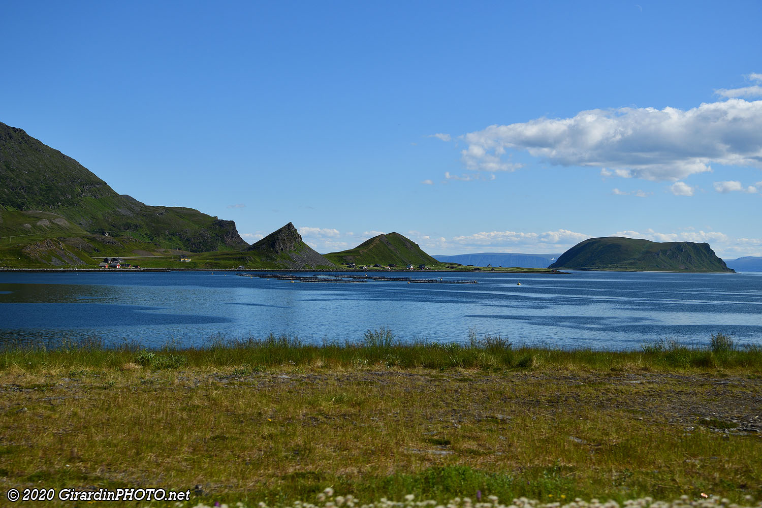 Route E69 en direction de Honningsvåg