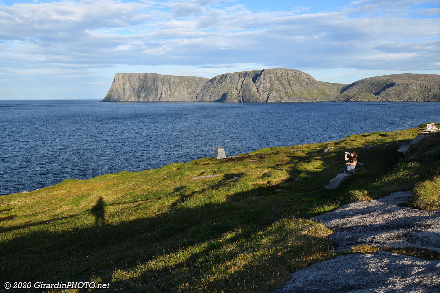 Arrivée à Knivskjellodden