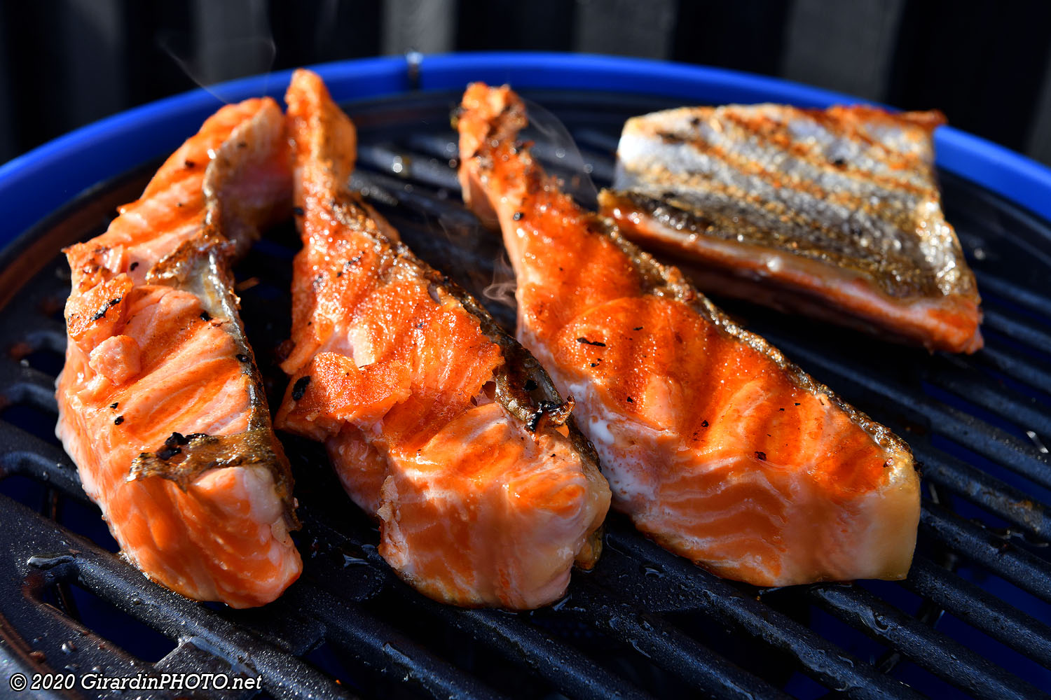 Saumon grillé