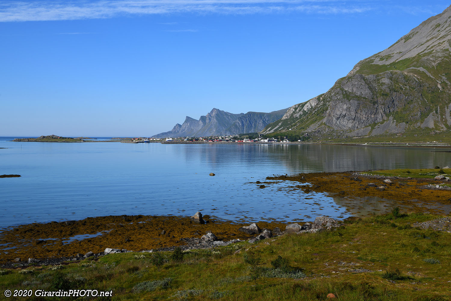 Côte de l'île Flakstadøya