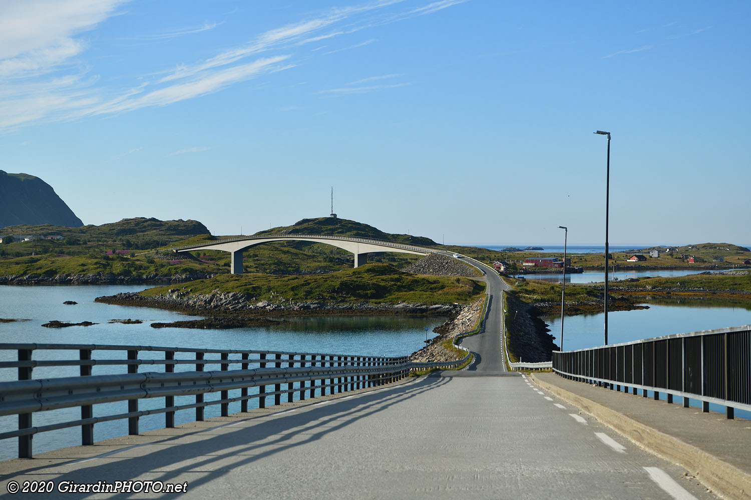 Traversée des ponts Fredvangbruene