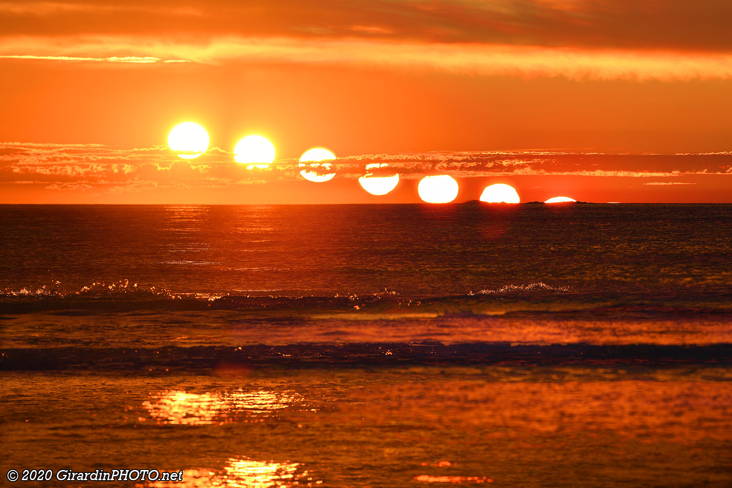 Montage sunset