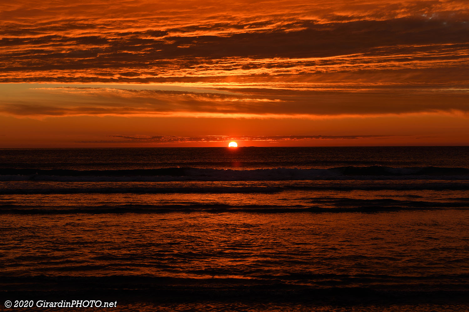 Coucher du soleil