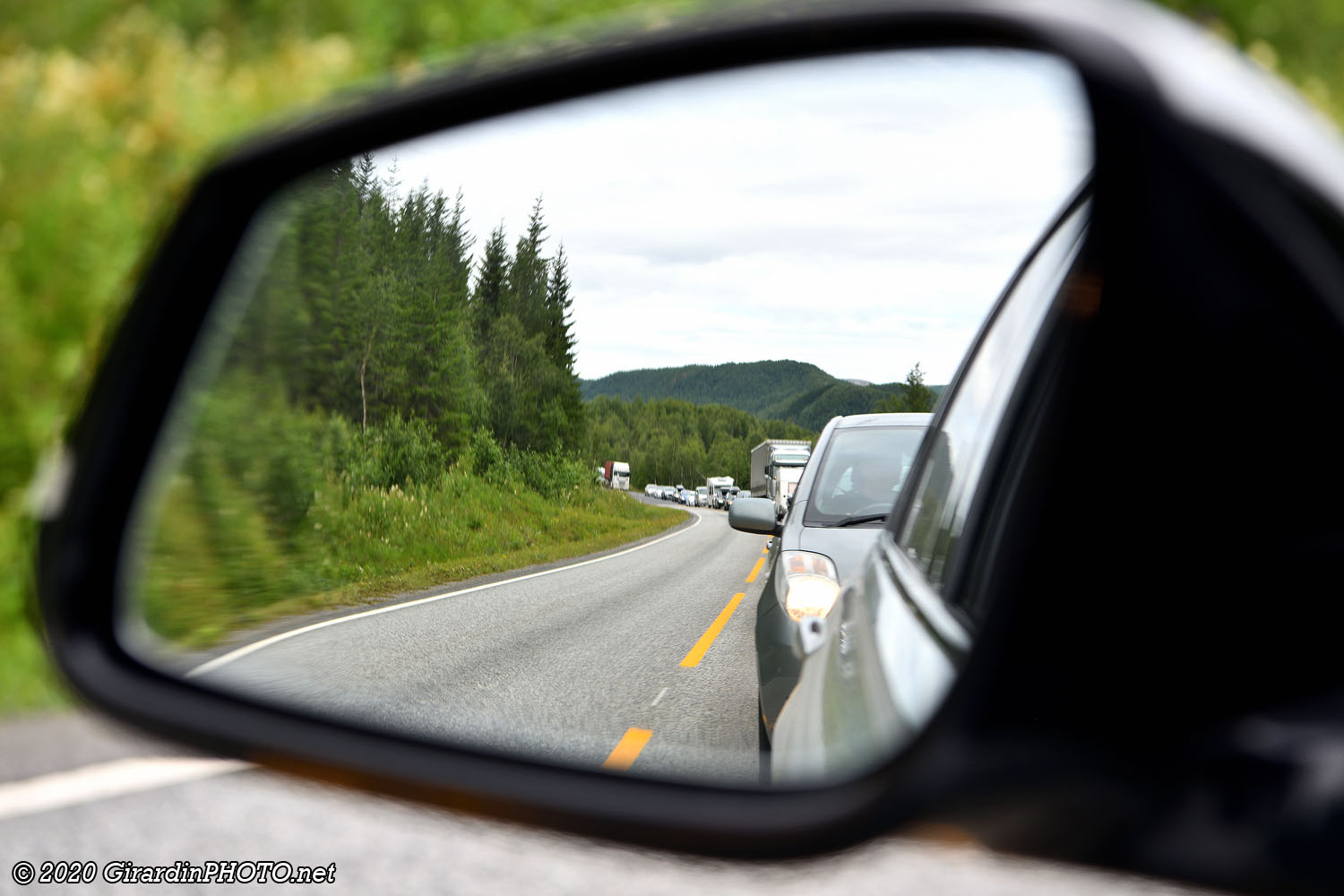 Trafic sur la route E6