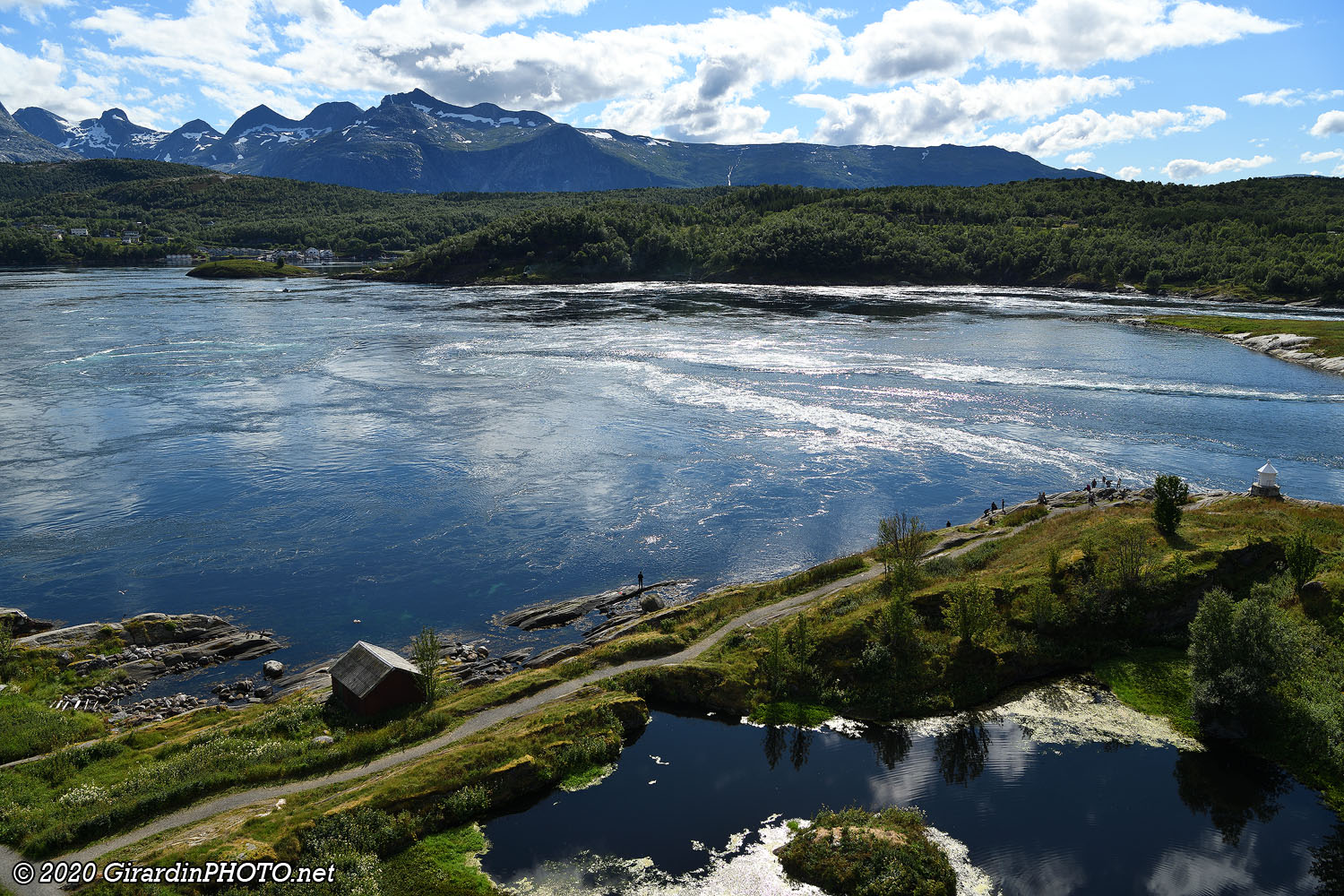 Paysage depuis le pont