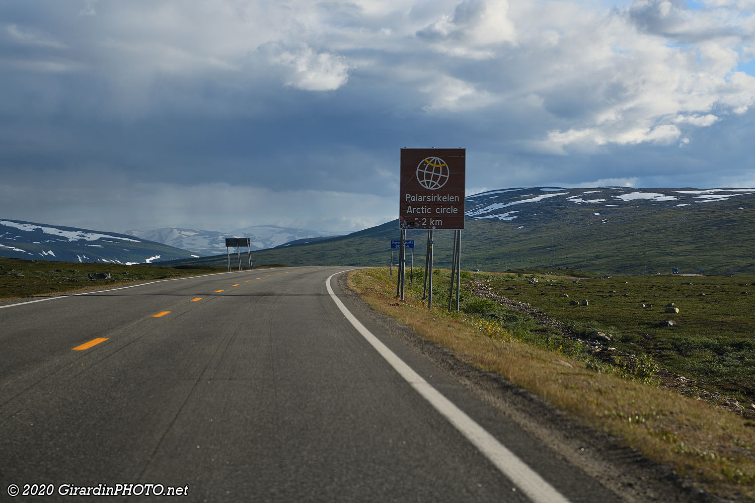 Retour au sud du cercle polaire arctique