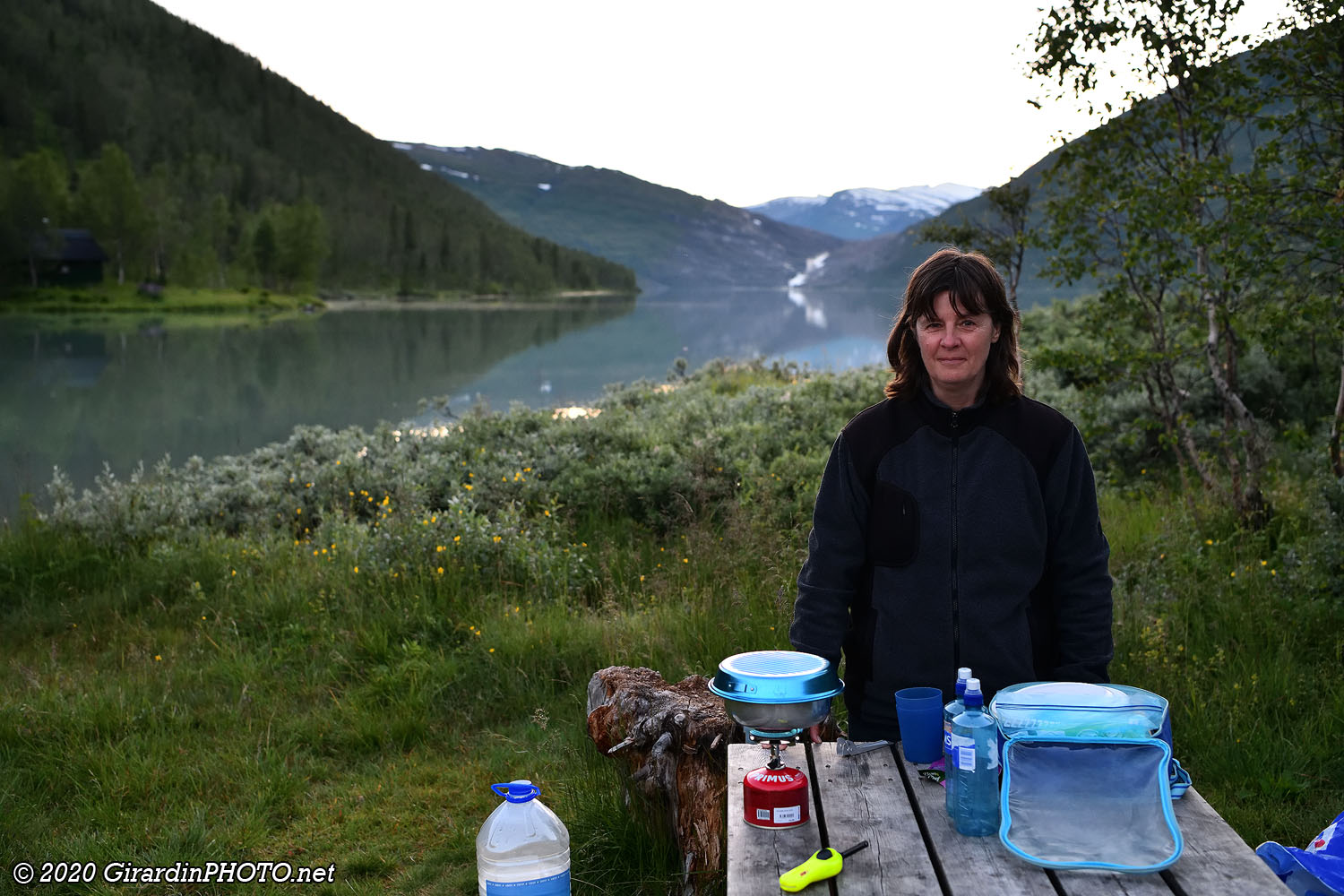 Préparation de la soupe