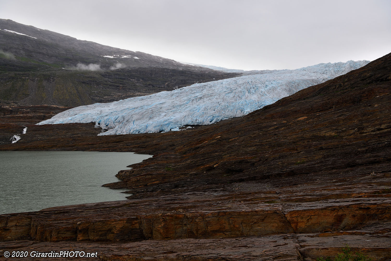 Glacier en approche