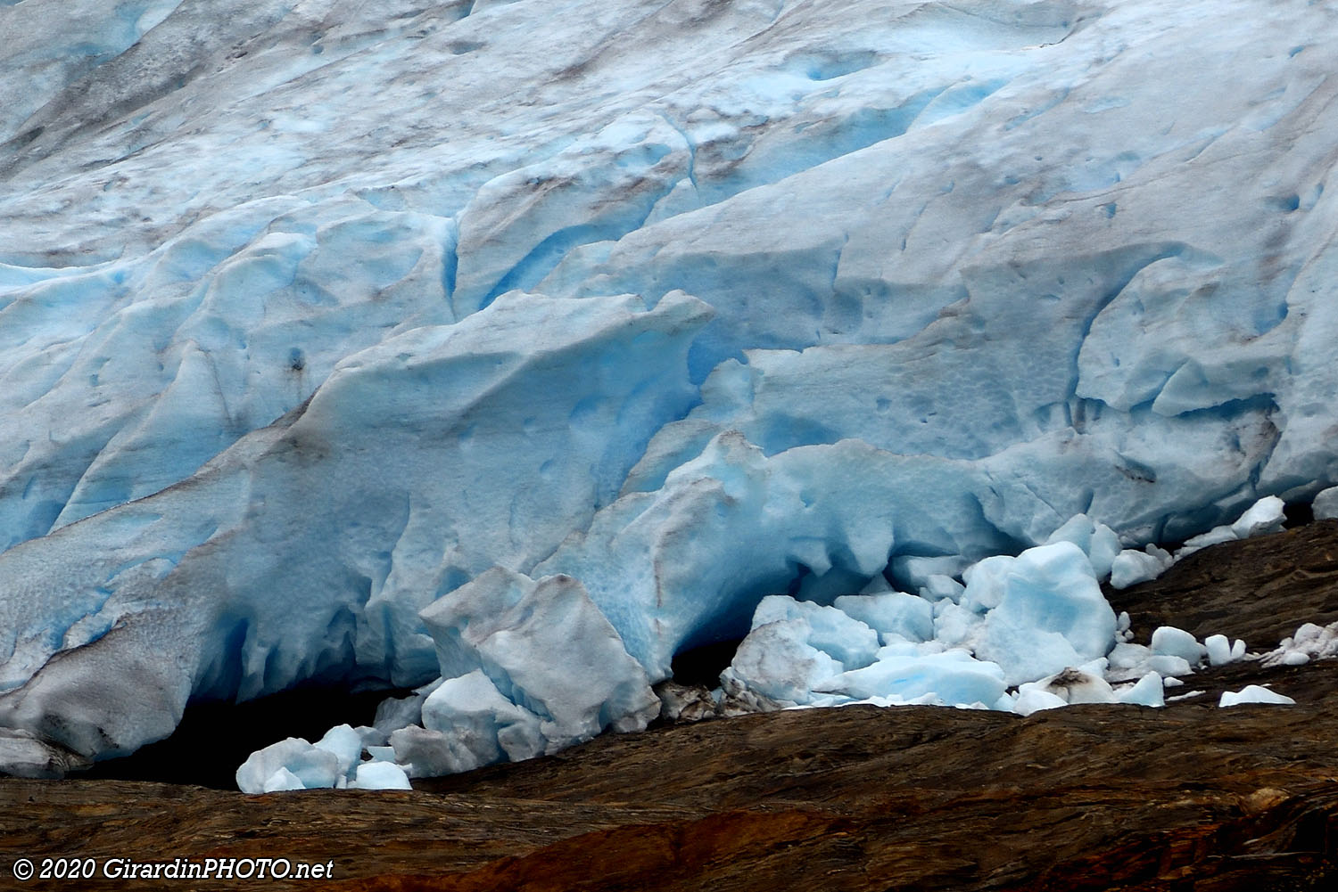 Glacier Svartisen - Austerdalsisen