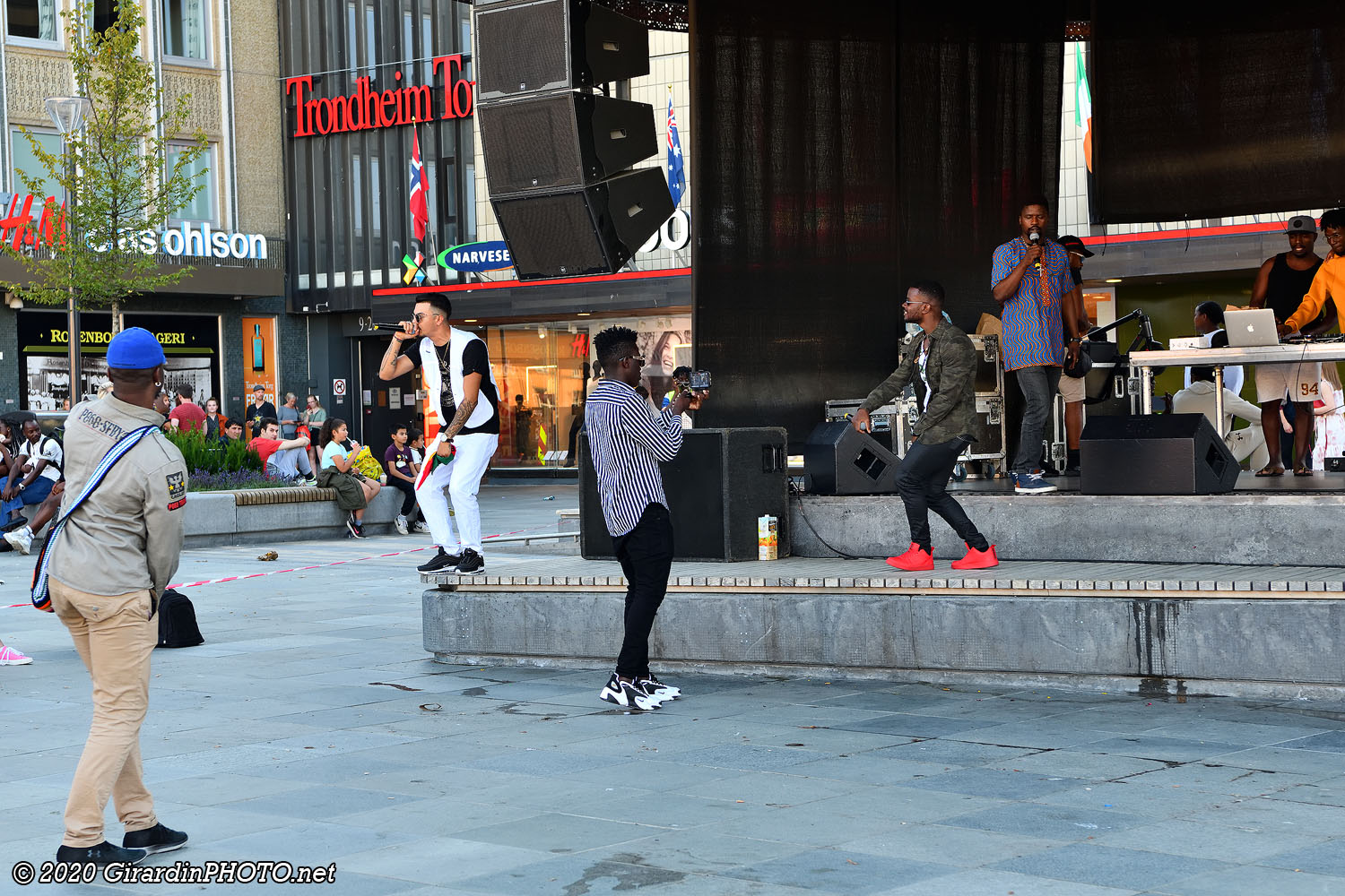 Concert à la place Torvet