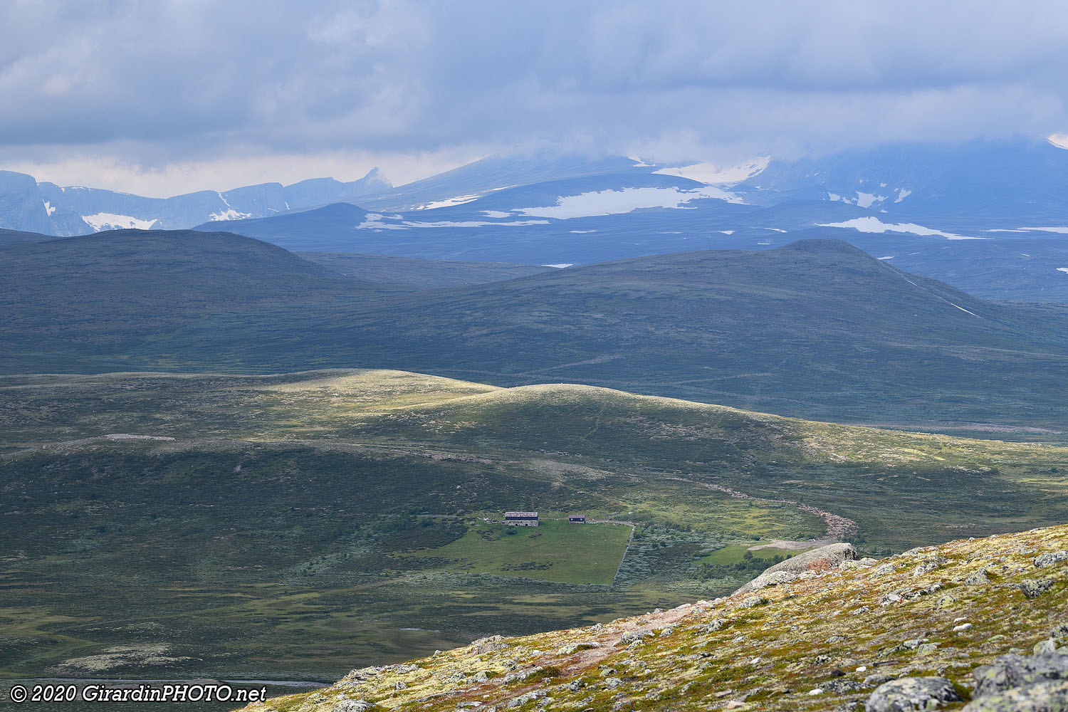 Vue sur la vallée