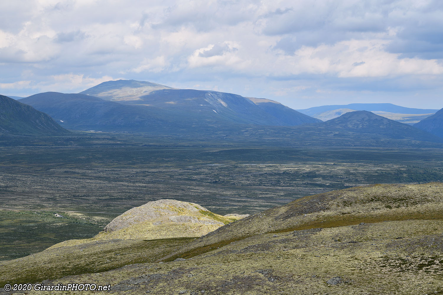 Vue sur la vallée