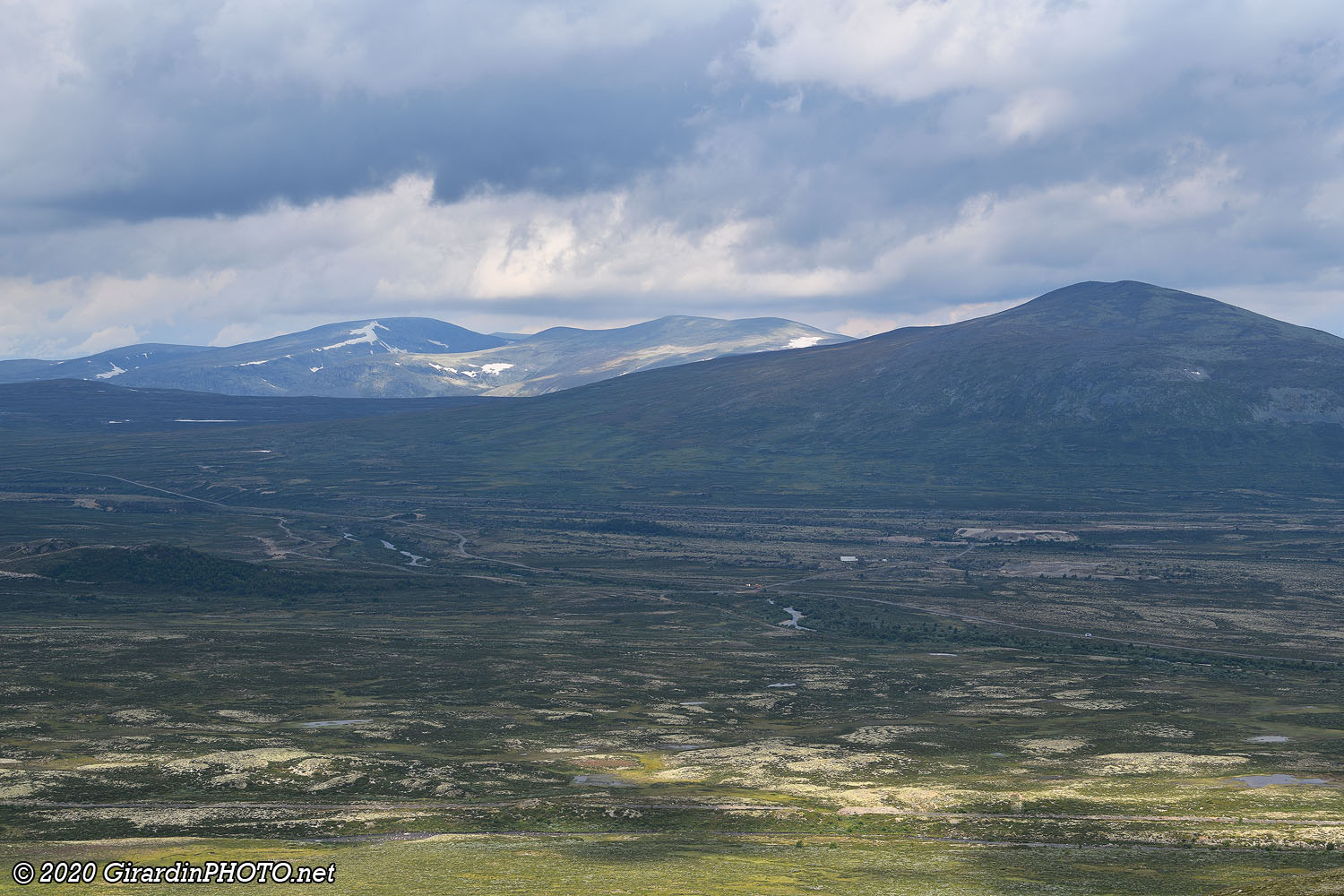 Vue sur la vallée