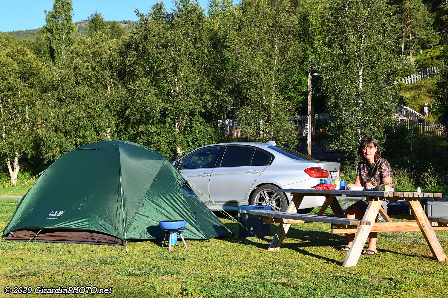 Apéro au camping Bøverdalen Vandrerhjem